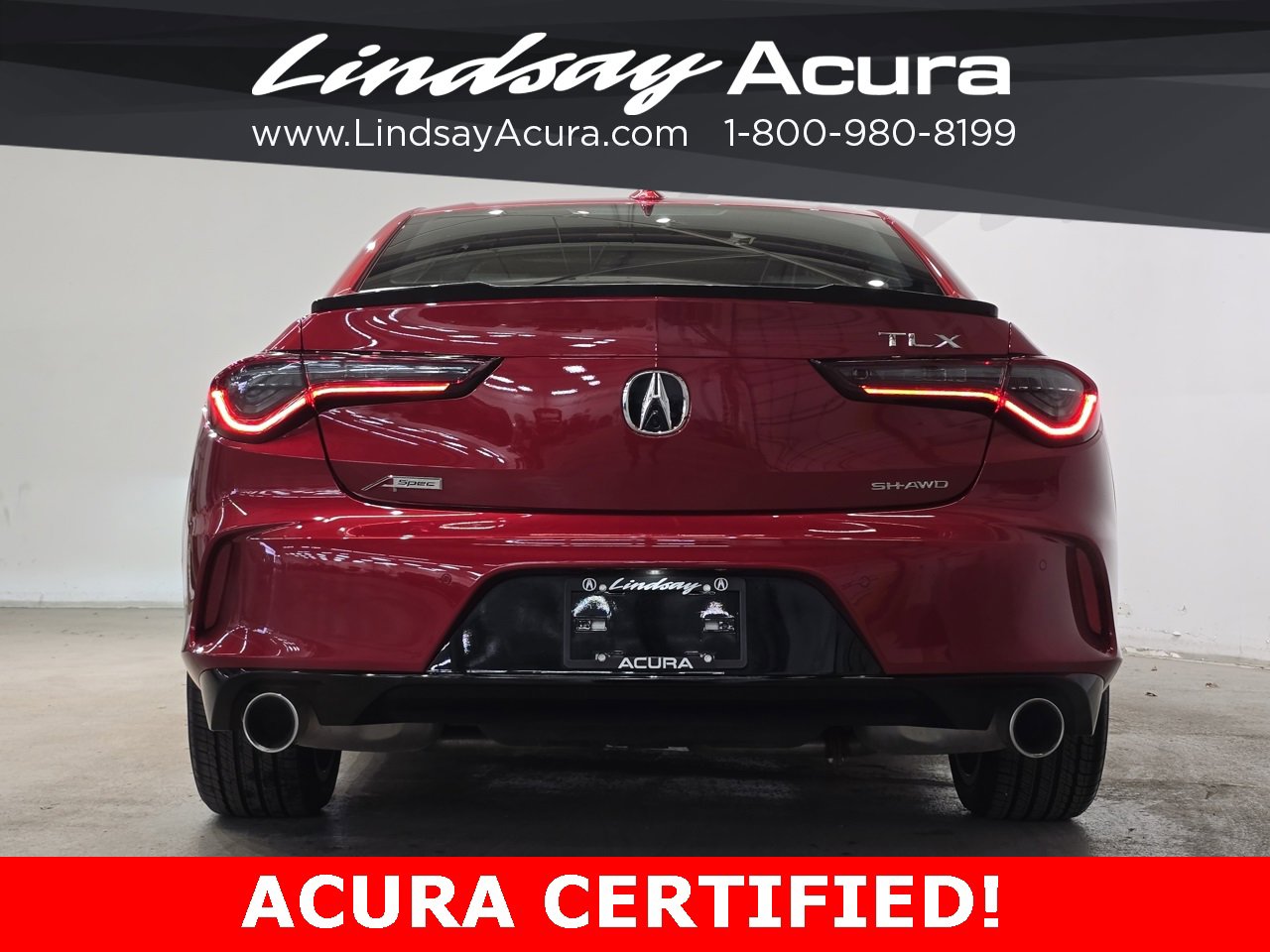 Certified 2025 Acura TLX SH-AWD w/ A-SPEC Pkg image 5
