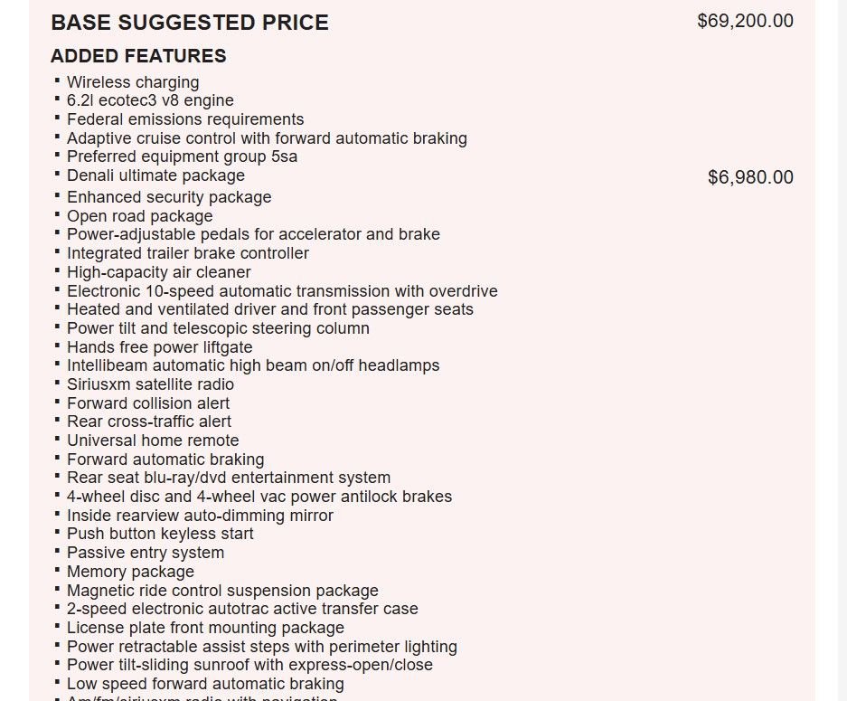 Used 2018 GMC Yukon Denali w/ Denali Ultimate Package image 17