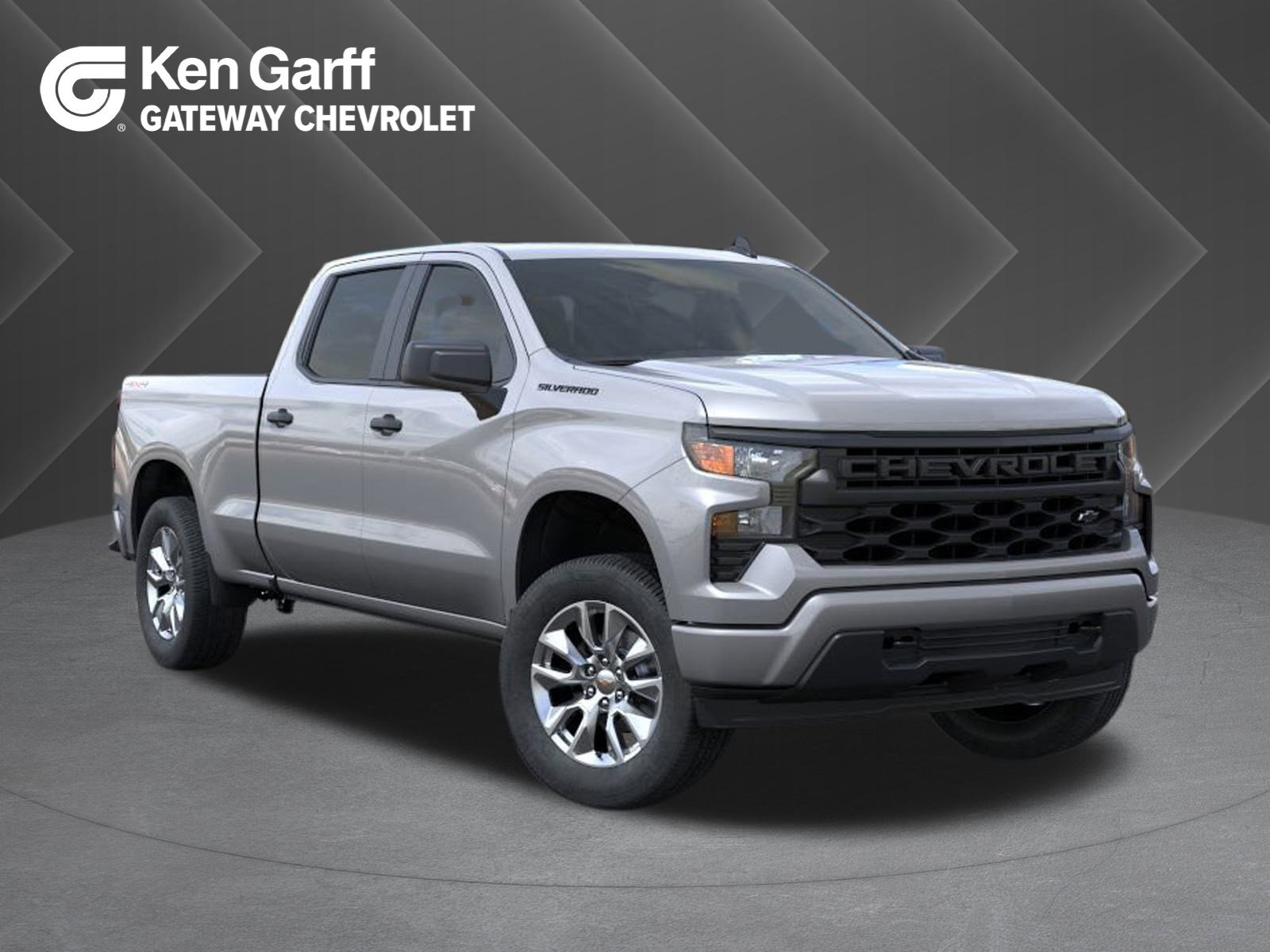 New 2026 Chevrolet Silverado 1500 Custom w/ LPO, Dark Essentials Package