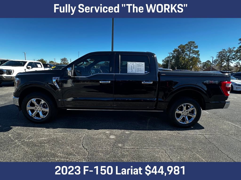Used 2023 Ford F150 Lariat w/ Equipment Group 502A High image 2