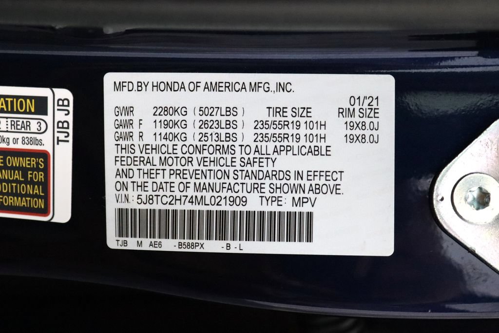 Certified 2021 Acura RDX w/ Advance Package AWD/4WD image 32