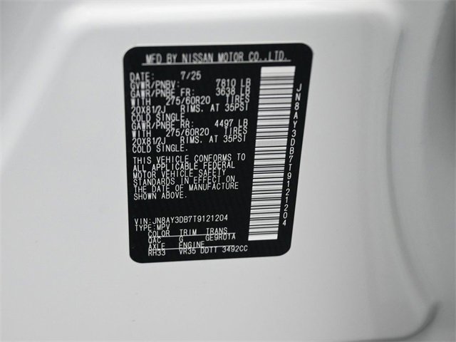 New 2026 Nissan Armada PRO-4X w/ Captain's Chari Seat Package image 18