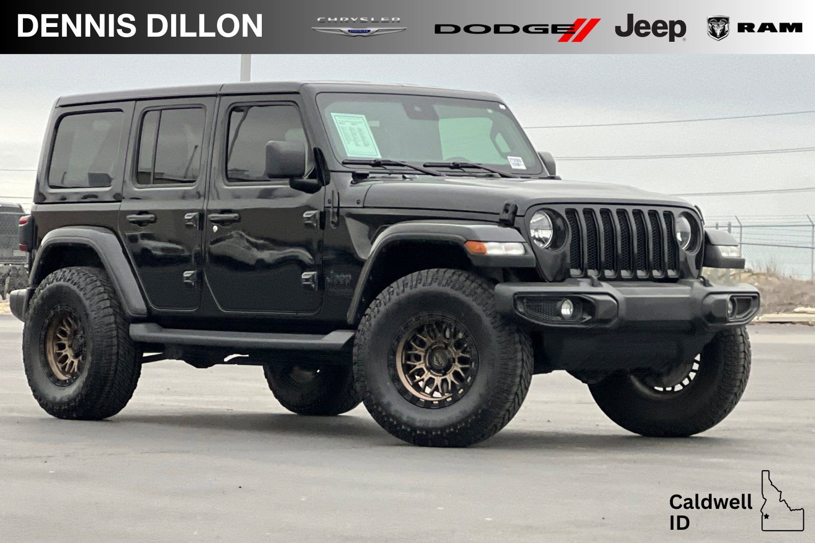 Used 2021 Jeep Wrangler Unlimited Sahara AWD/4WD image 1