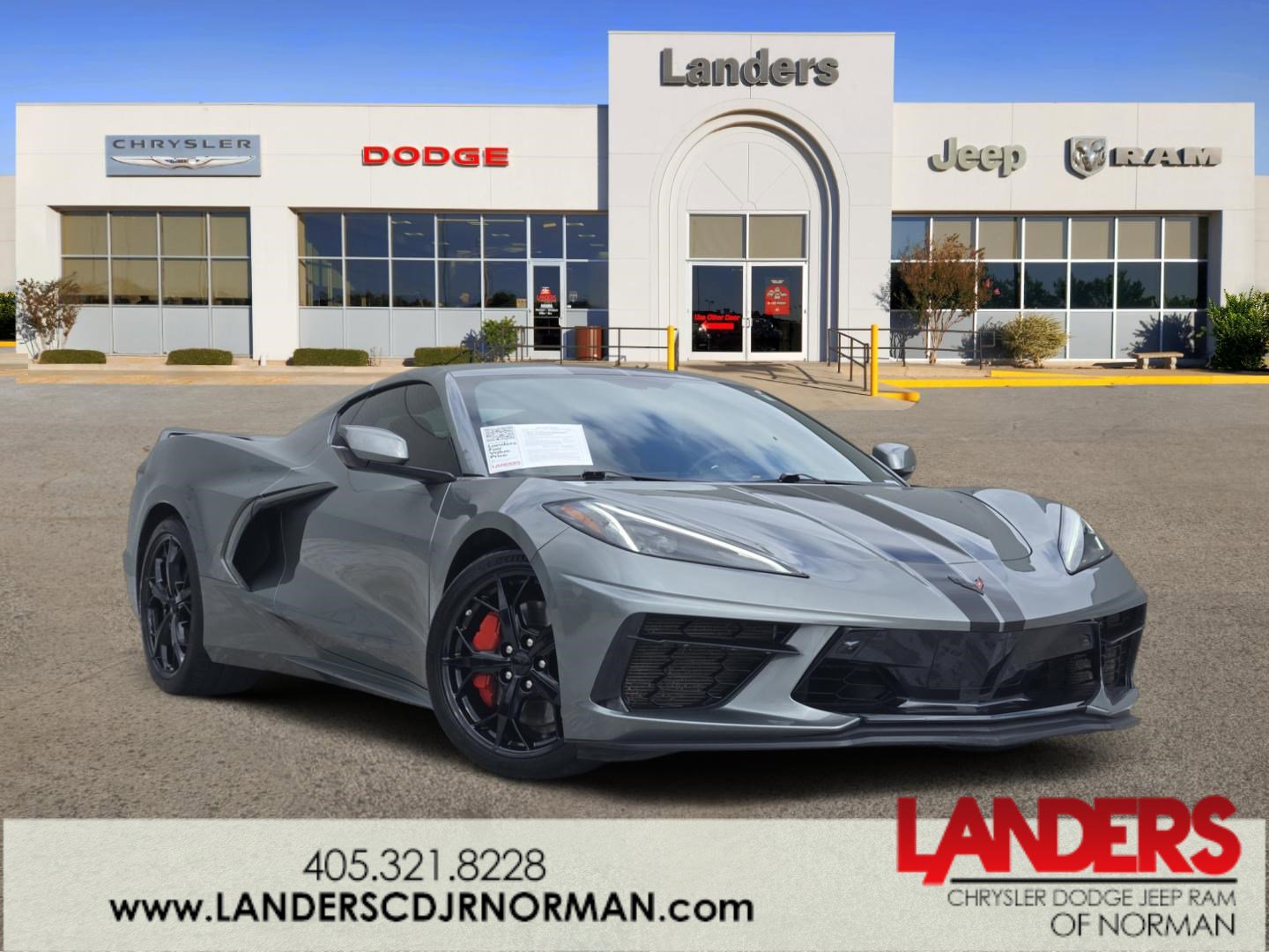 Used 2023 Chevrolet Corvette Stingray Preferred Cpe w/ Z51 Performance Package
