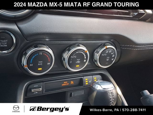 Certified 2024 MAZDA MX-5 Miata RF Grand Touring RWD image 19