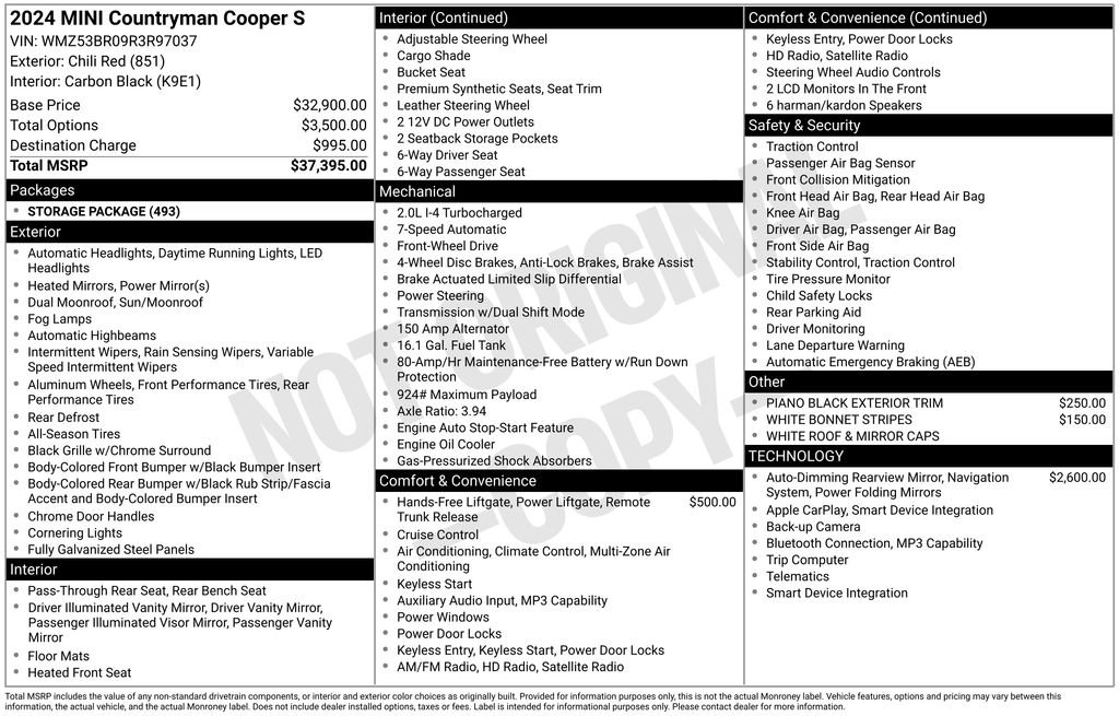 Certified 2024 MINI Cooper Countryman S image 12