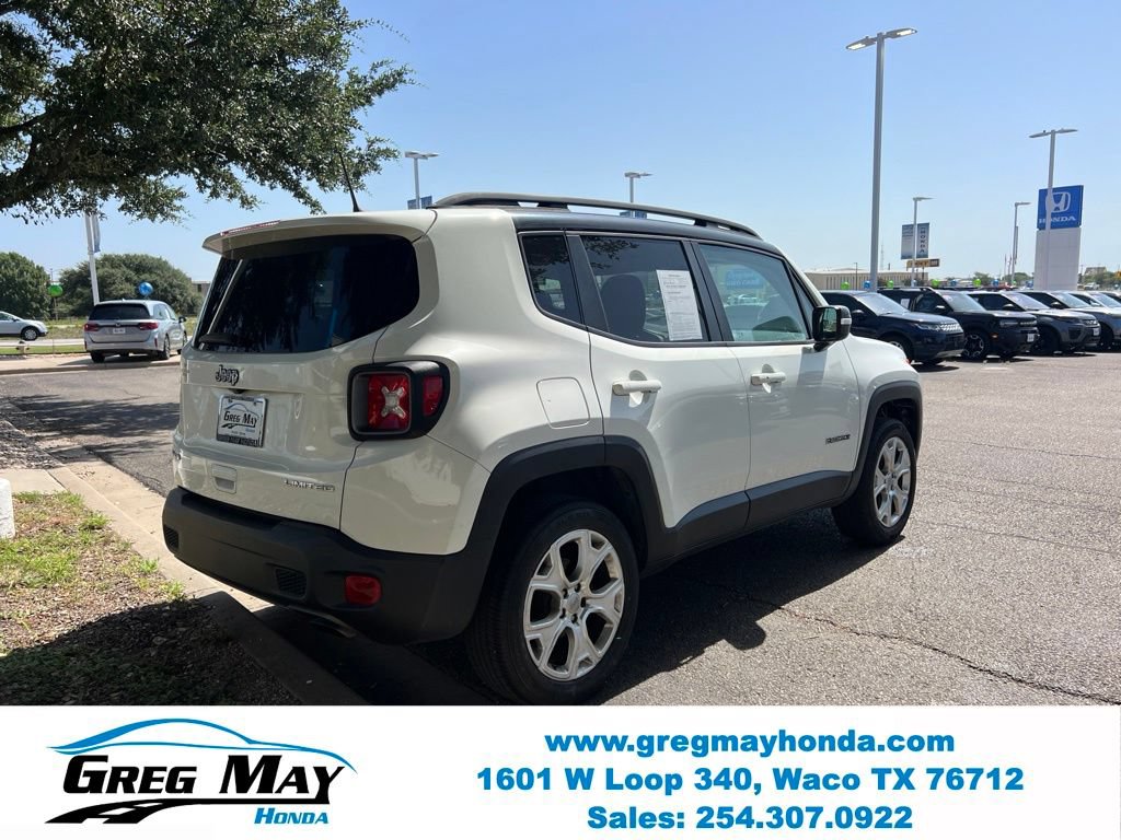 Used 2020 Jeep Renegade Limited w/ UConnect 8.4 Nav Group AWD/4WD image 7