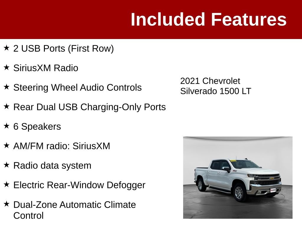 Used 2021 Chevrolet Silverado 1500 LT AWD/4WD image 4