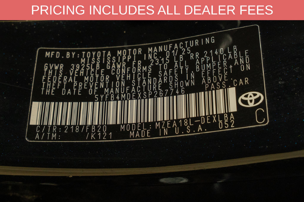 Used 2025 Toyota Corolla LE FWD image 21