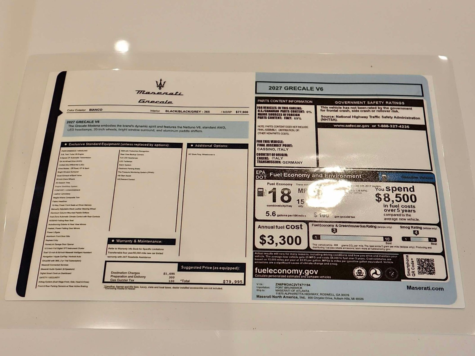 New 2027 Maserati Grecale AWD/4WD image 37