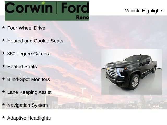 Used 2024 Chevrolet Silverado 2500 High Country w/ Max Trailering Package AWD/4WD image 8