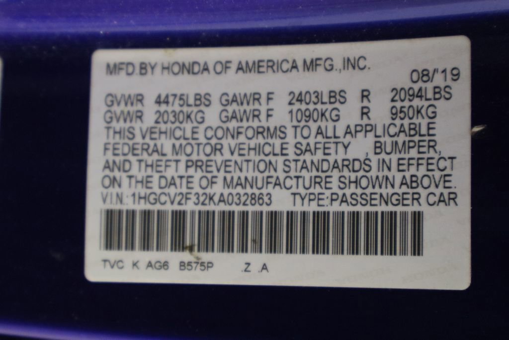 Used 2019 Honda Accord Sport image 37