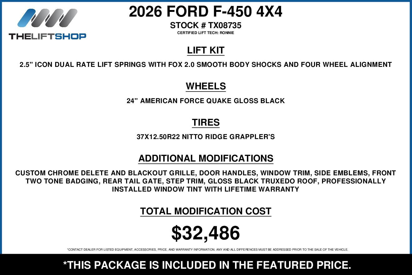 Used 2026 Ford F450 Platinum w/ Platinum Plus Package AWD/4WD video 2