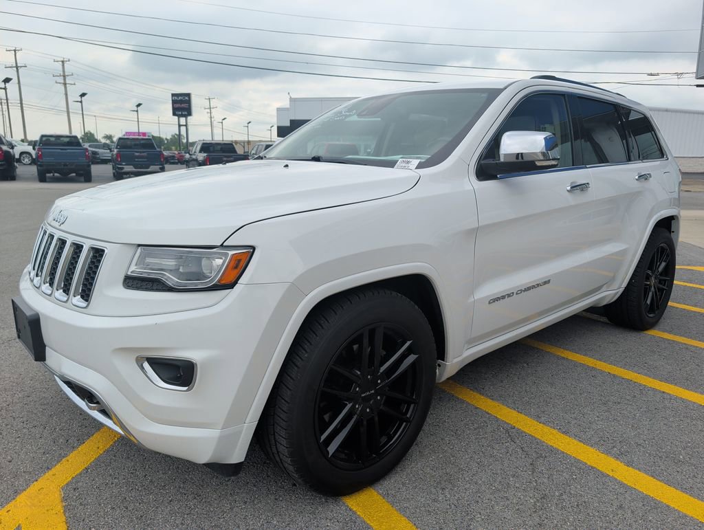 Used 2014 Jeep Grand Cherokee Overland w/ Advanced Technology Group AWD/4WD image 3