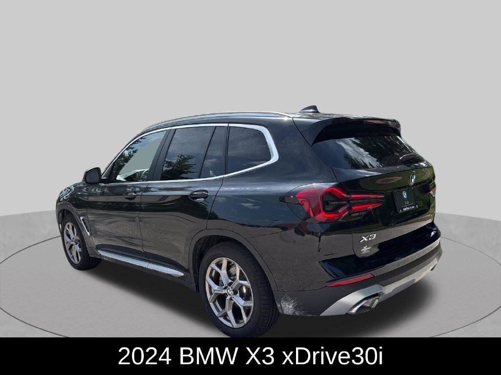 Used 2024 BMW X3 xDrive30i w/ Convenience Package w/ZPA AWD/4WD image 3