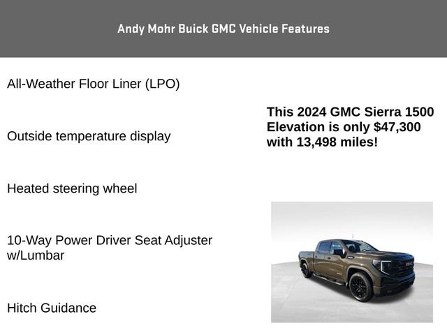 Used 2024 GMC Sierra 1500 Elevation image 16