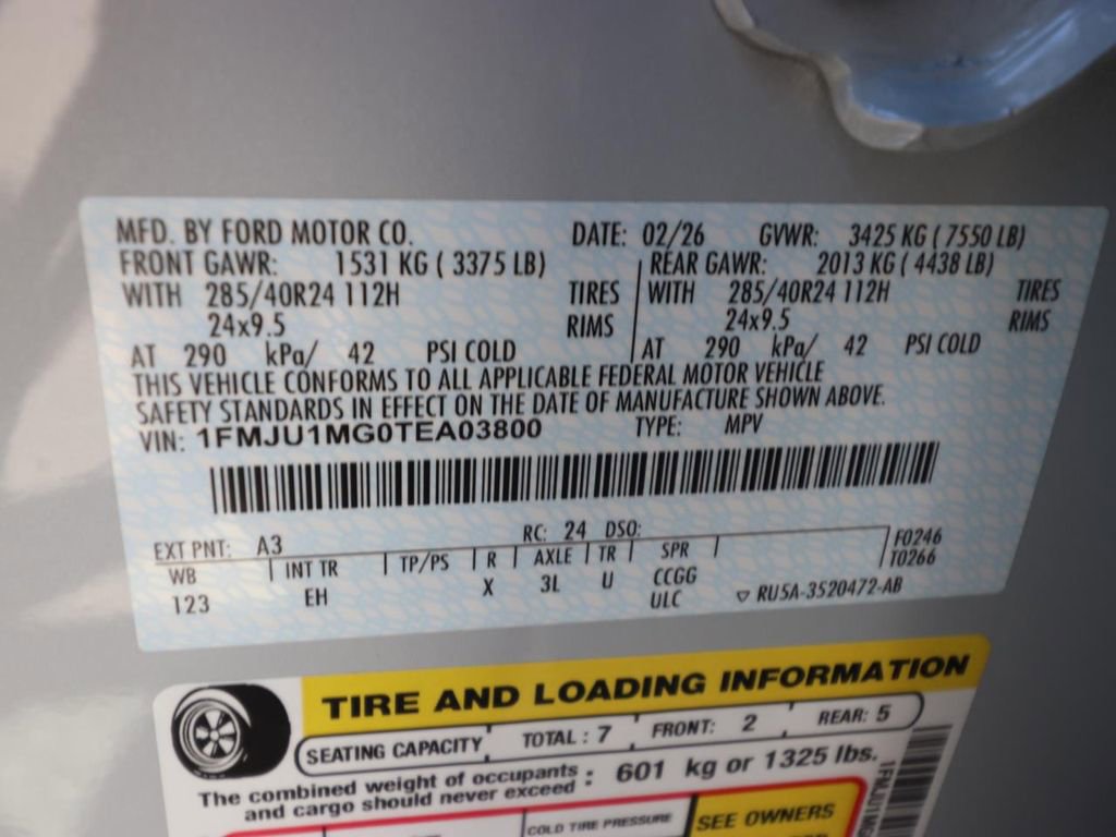 New 2026 Ford Expedition Platinum w/ Stealth Performance Package image 24