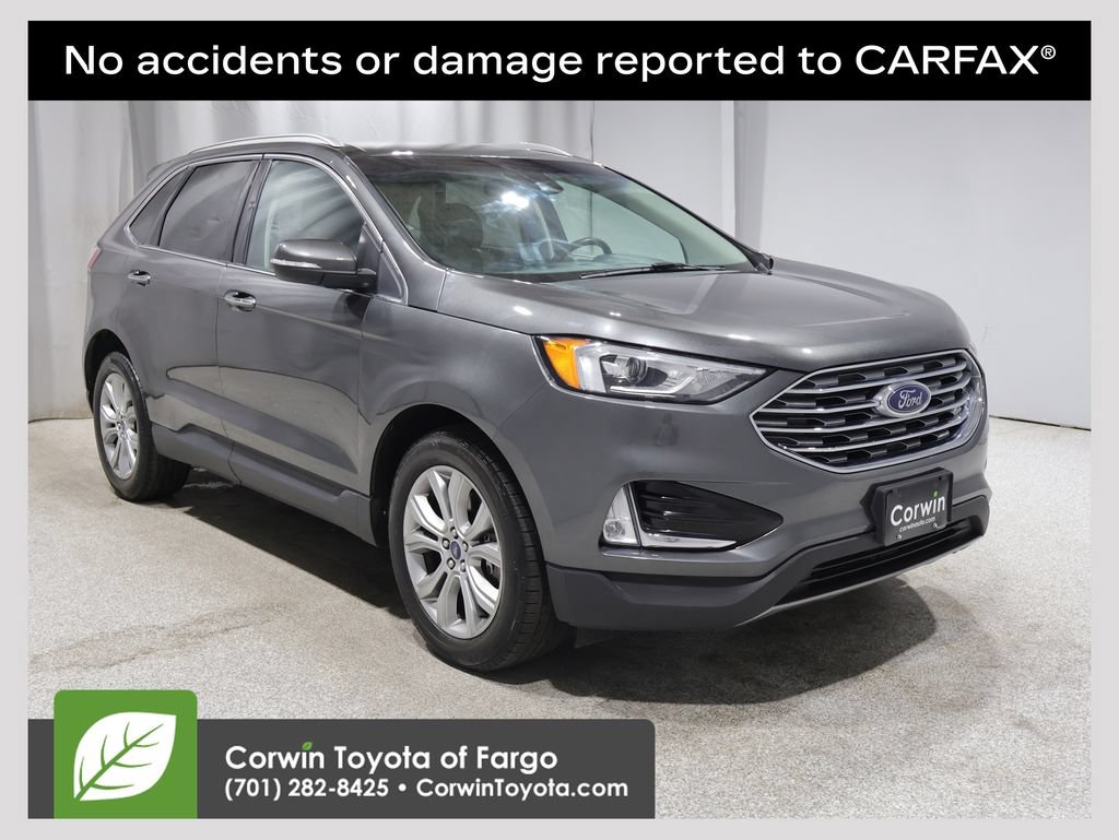 Used 2019 Ford Edge Titanium w/ Cold Weather Package AWD/4WD image 1