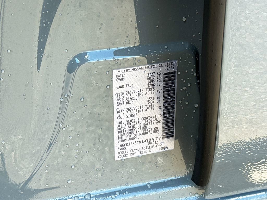 New 2026 Nissan Frontier PRO-4X image 30