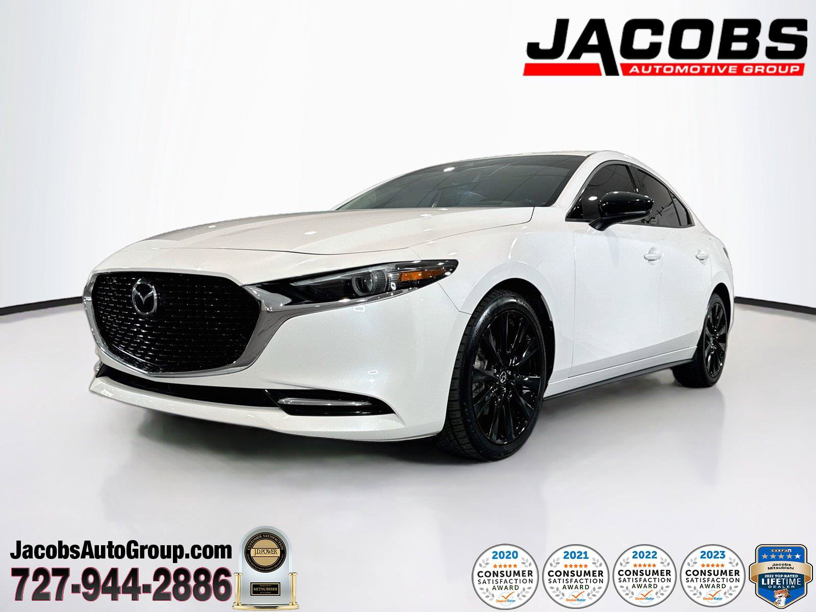 Used 2021 MAZDA MAZDA3 AWD 2.5 Turbo Sedan image 1