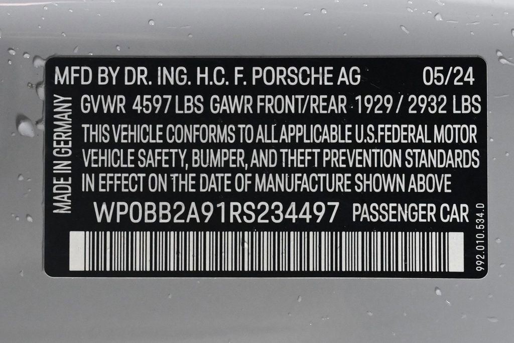 Certified 2024 Porsche 911 Targa 4 GTS image 26