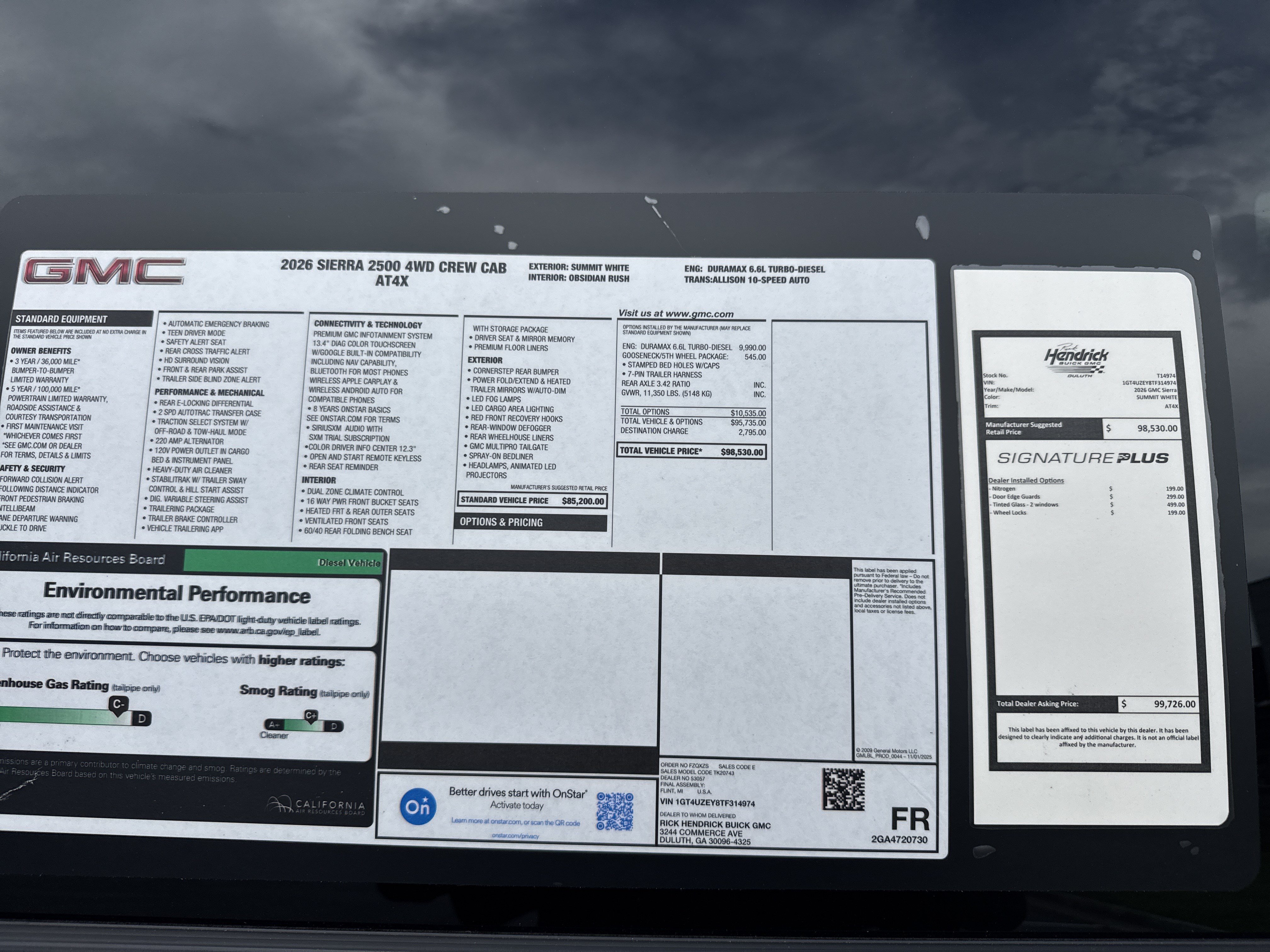 New 2026 GMC Sierra 2500 AT4X AWD/4WD image 39