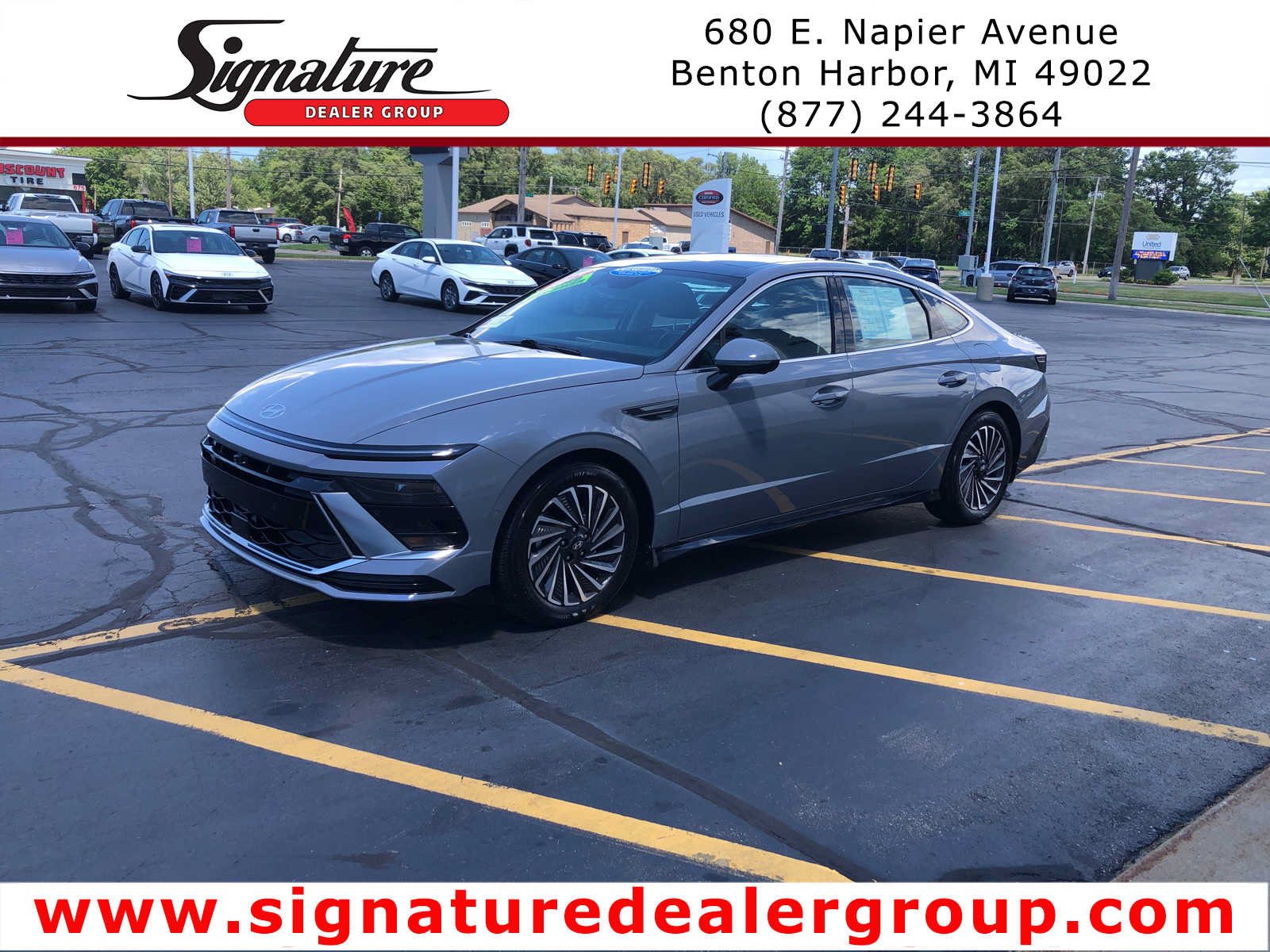 Certified 2025 Hyundai Sonata Limited FWD image 1