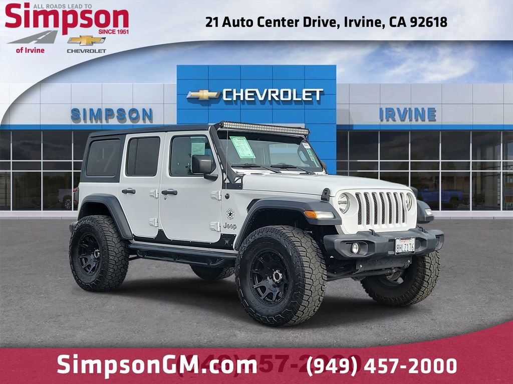 Used 2018 Jeep Wrangler Unlimited Sport S