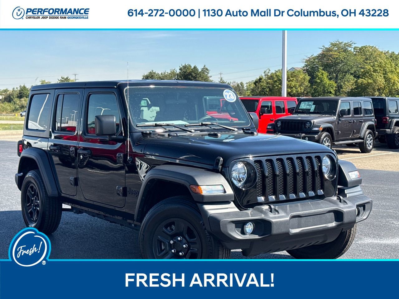 Used 2023 Jeep Wrangler Sport
