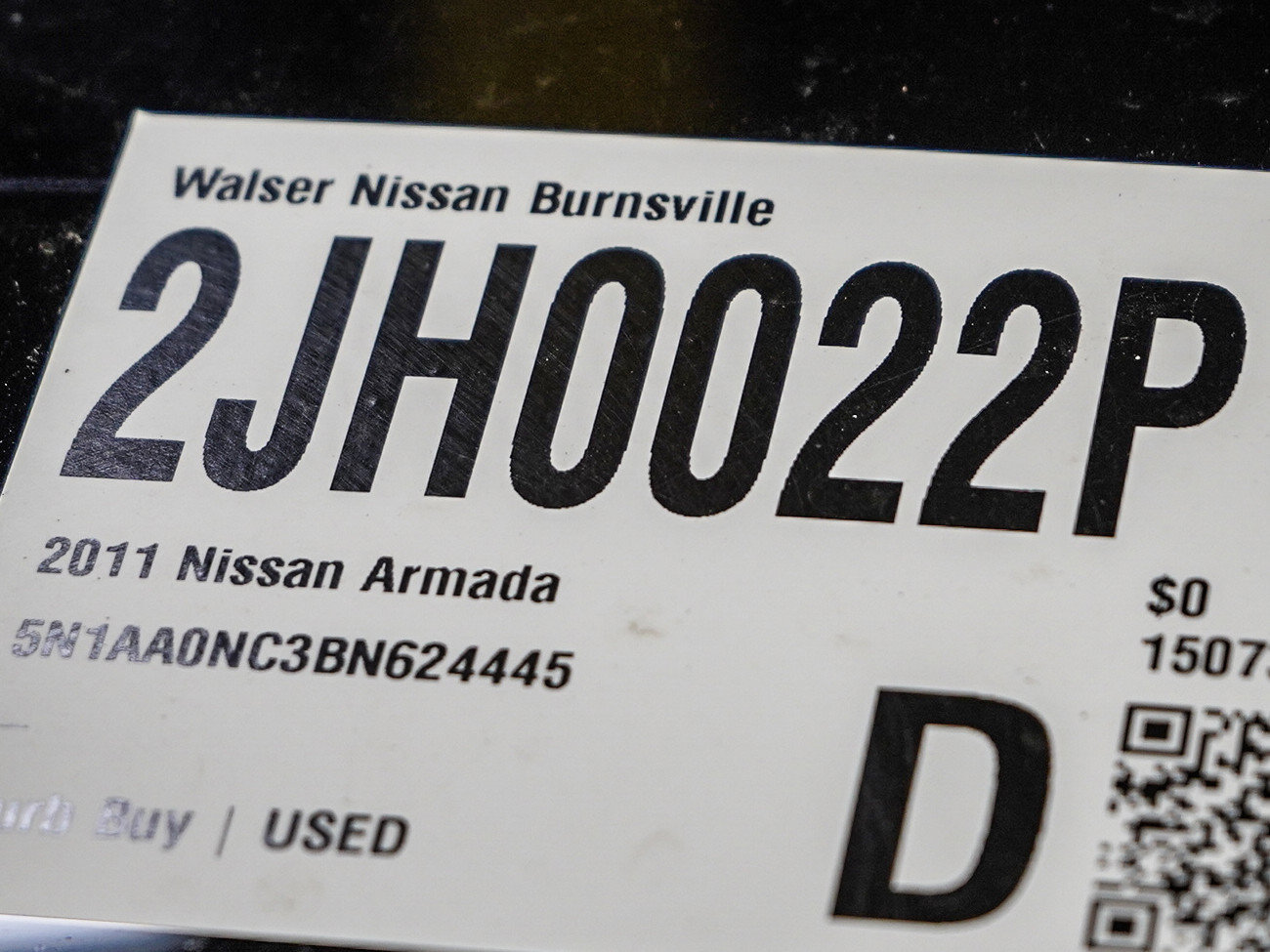 Used 2011 Nissan Armada SL w/ DVD FES Pkg AWD/4WD image 32