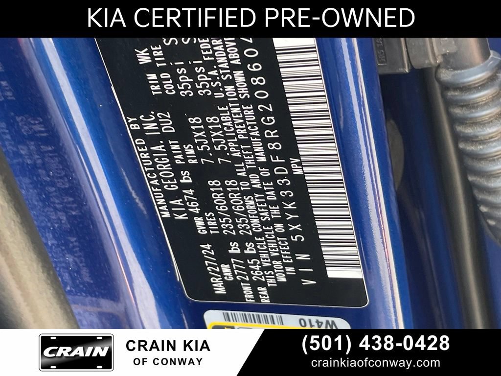 Certified 2024 Kia Sportage EX FWD image 33