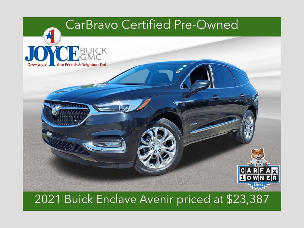Certified 2021 Buick Enclave Avenir w/ Avenir Technology Package