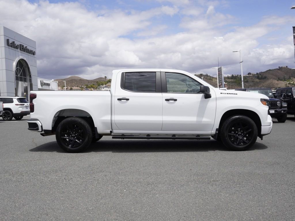 Used 2023 Chevrolet Silverado 1500 Custom w/ LPO, Dark Essentials Package RWD image 3