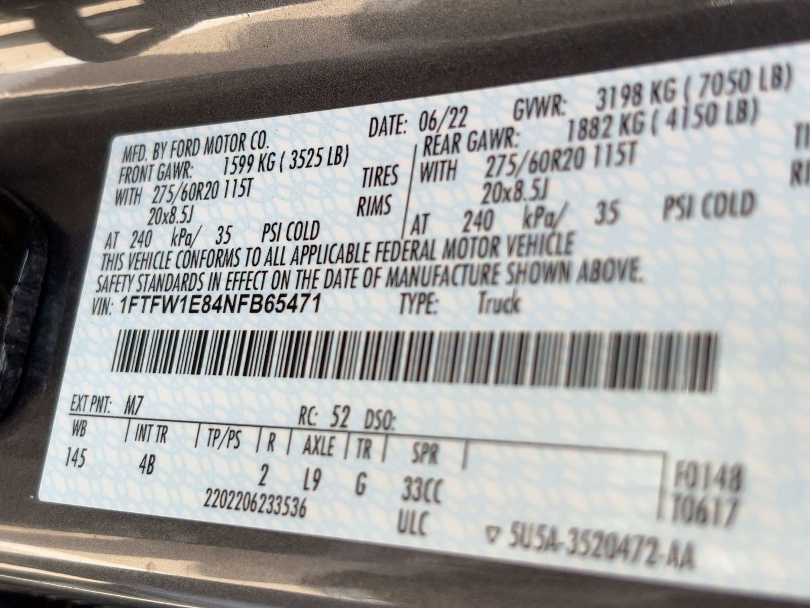 Used 2022 Ford F150 XLT w/ Equipment Group 302A High image 18