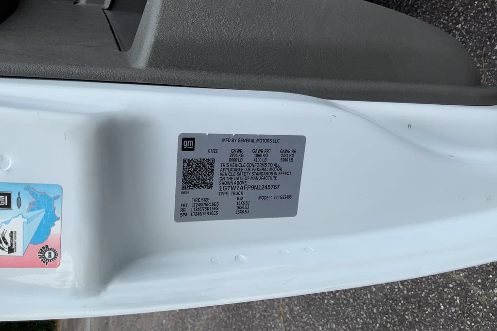 Certified 2022 GMC Savana 2500 w/ Driver Convenience Package RWD image 26
