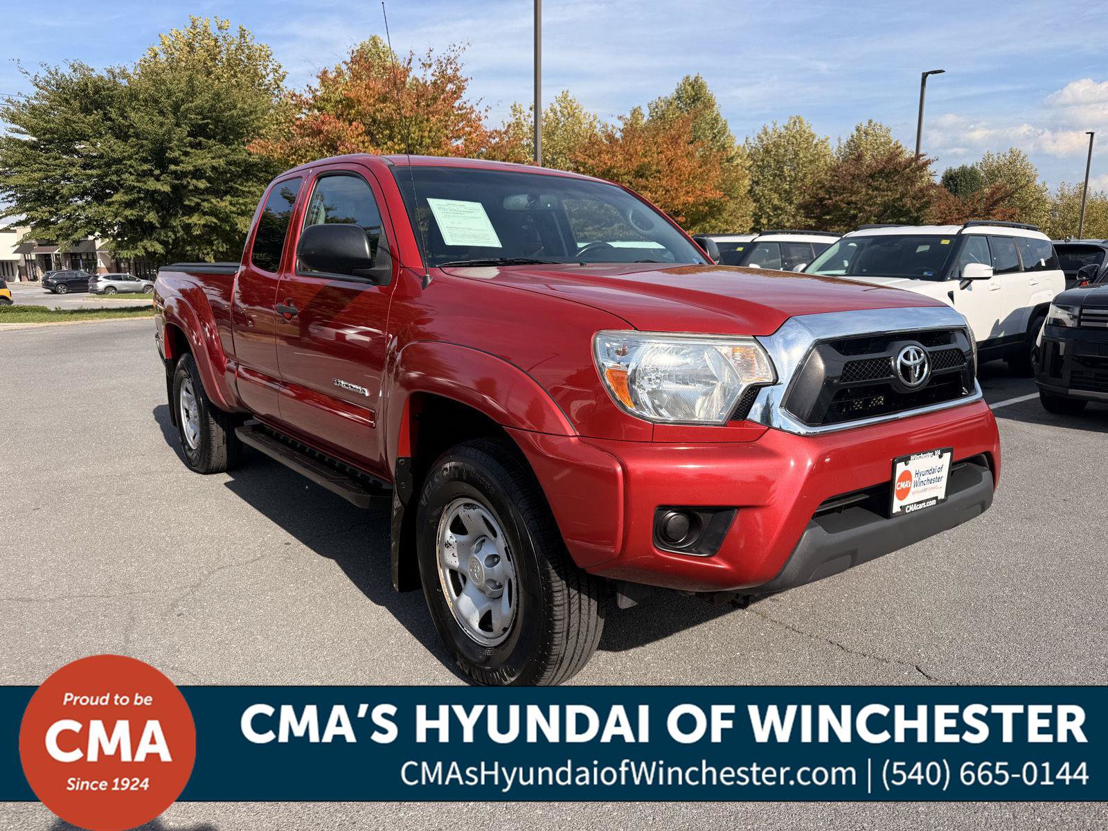 Used 2012 Toyota Tacoma 4x4 Access Cab w/ SR5 Pkg image 1