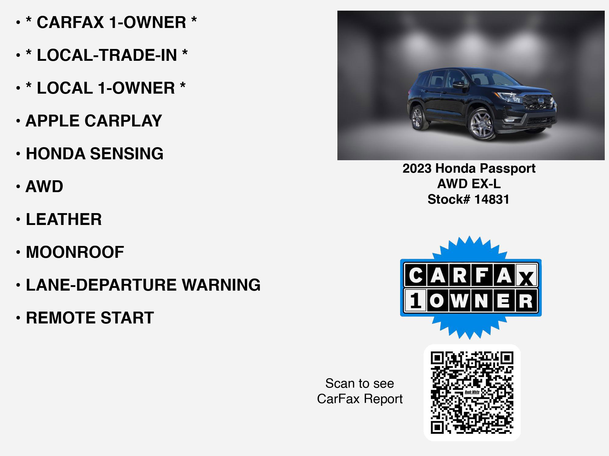 Used 2023 Honda Passport EX-L image 7