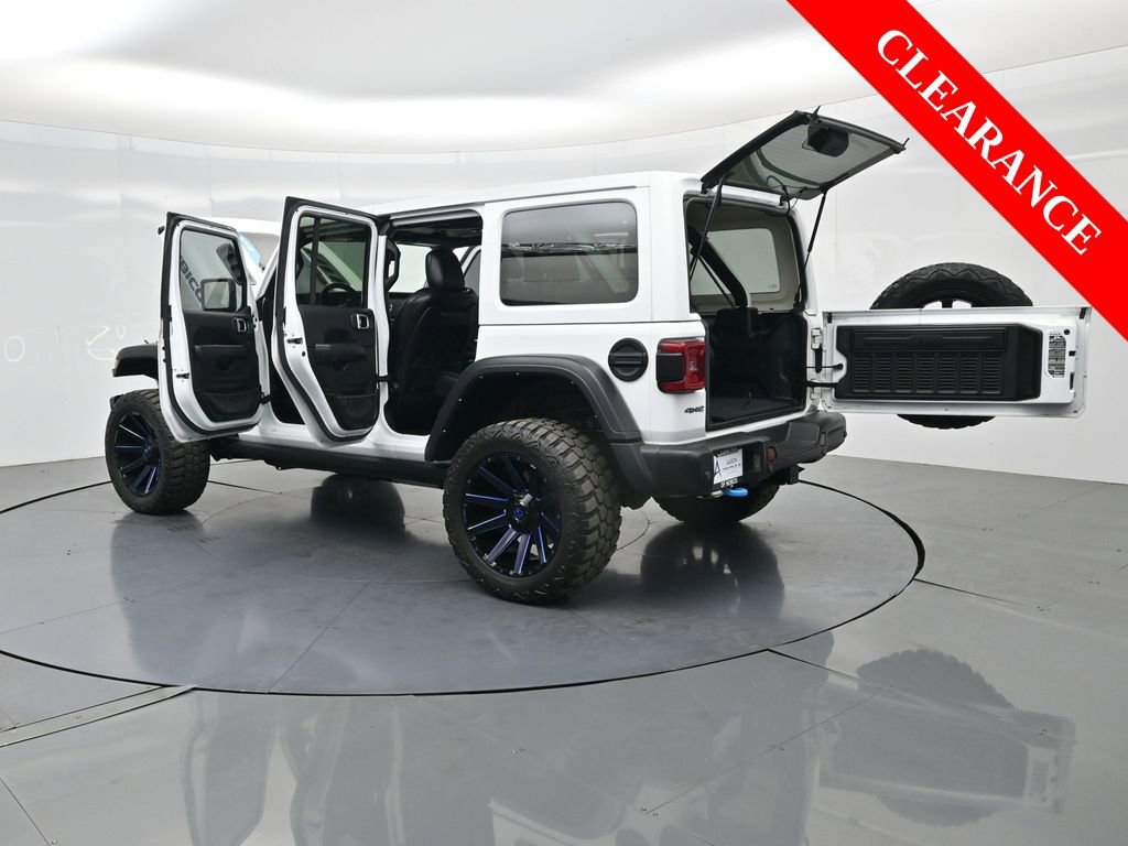 Used 2021 Jeep Wrangler Unlimited Rubicon 4xe w/ Steel Bumper Group image 42