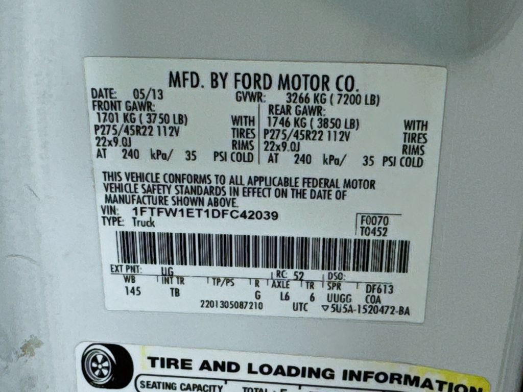 Used 2013 Ford F150 Limited AWD/4WD image 37