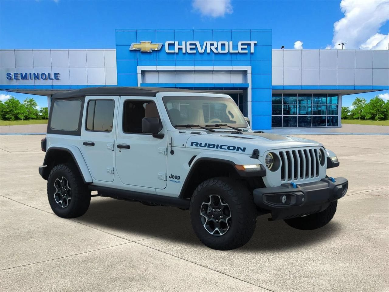 Used 2022 Jeep Wrangler Unlimited Rubicon 4xe AWD/4WD image 1