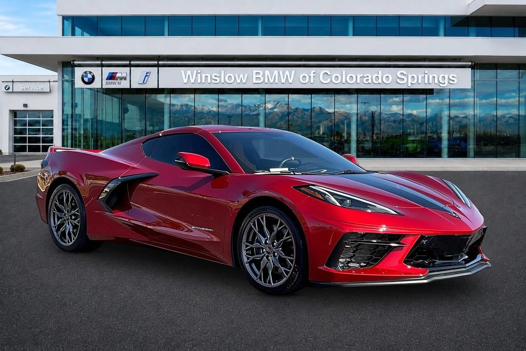 Used 2023 Chevrolet Corvette Stingray Preferred Cpe w/ Z51 Performance Package RWD image 1