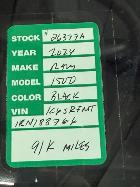 Used 2024 RAM 1500 Big Horn AWD/4WD image 26