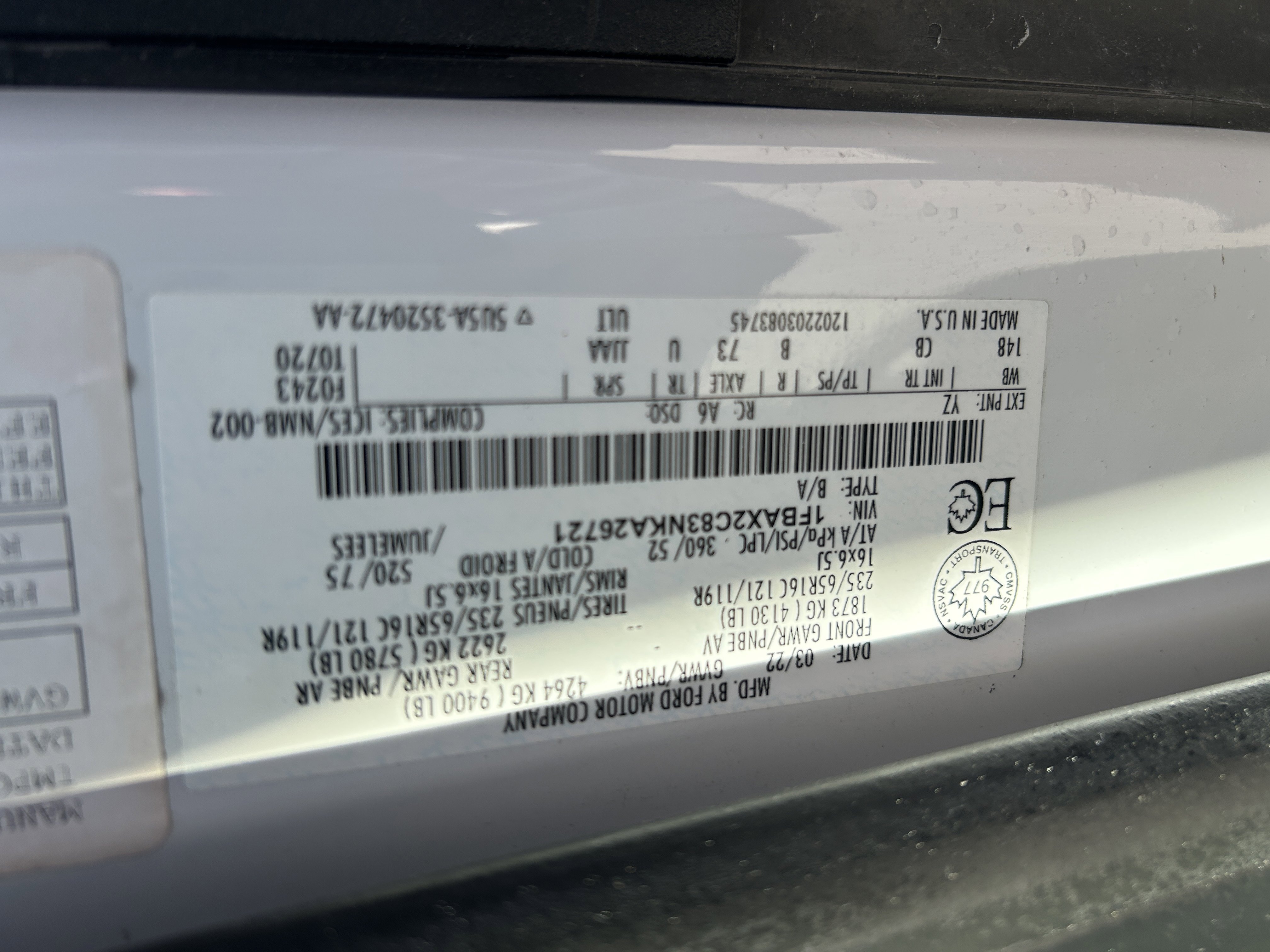 Used 2022 Ford Transit 350 XLT image 17