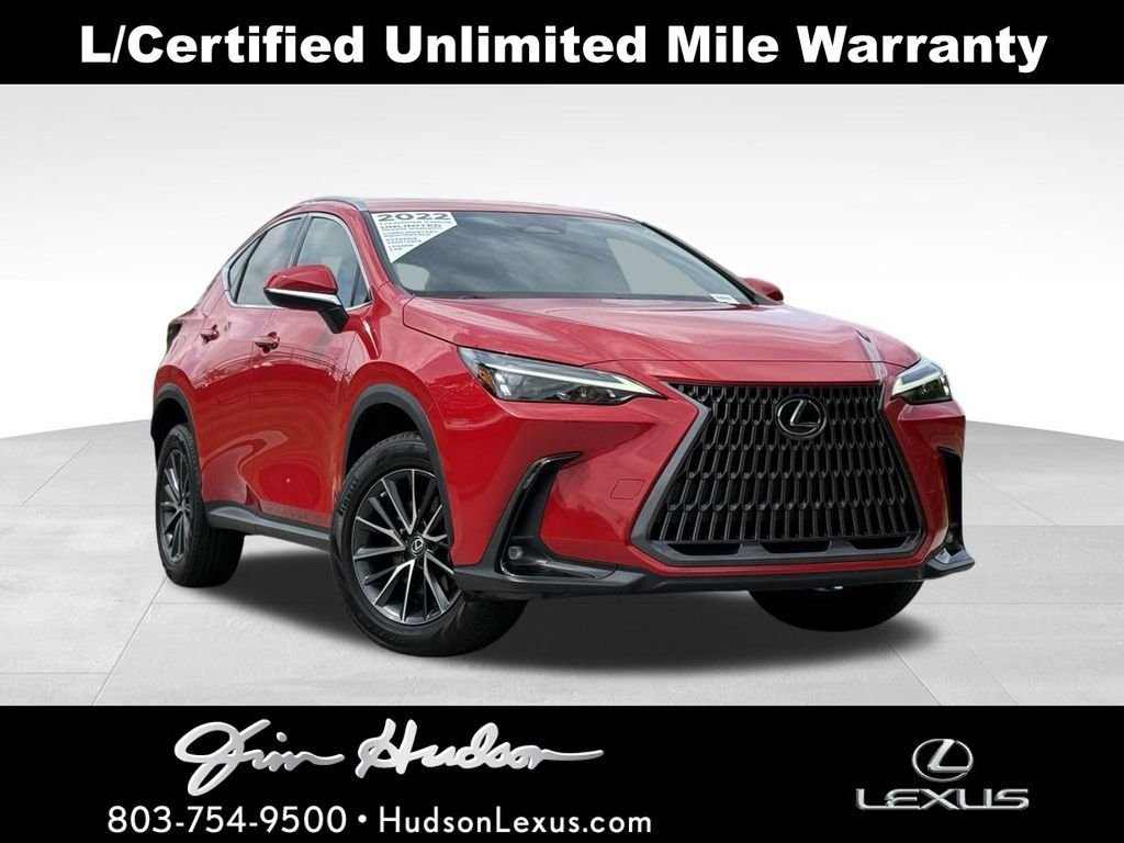 Certified 2022 Lexus NX 250 FWD w/ Towing Package (2000 Lbs)