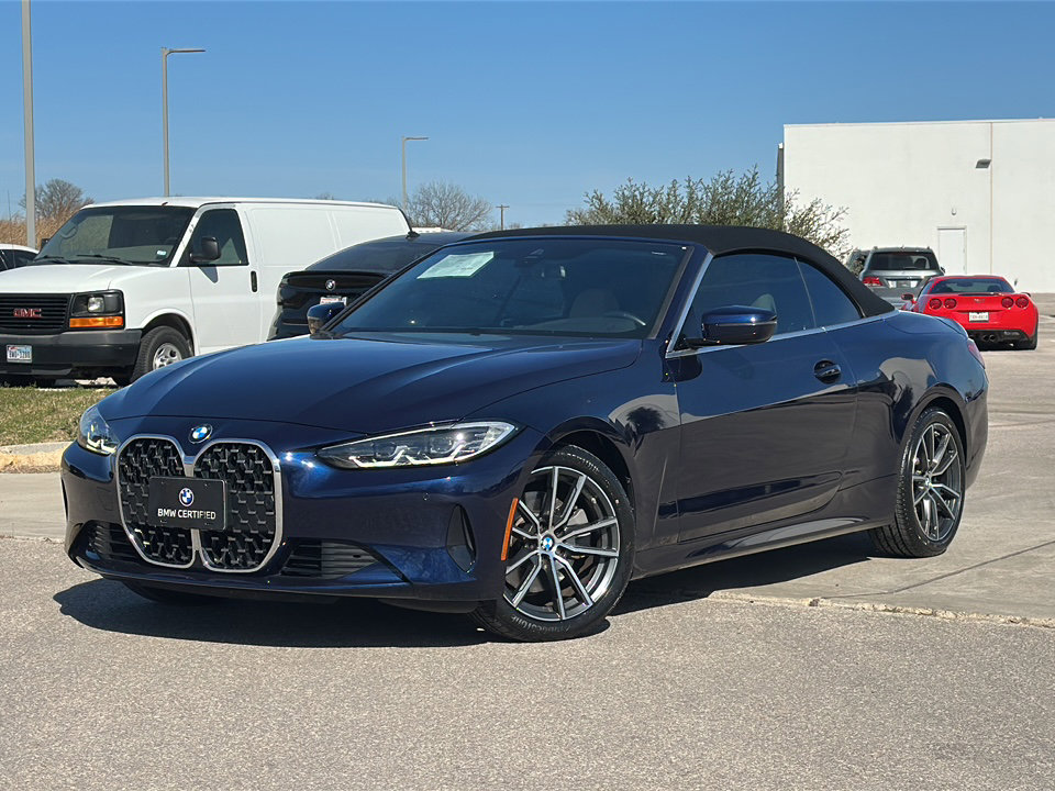 Certified 2023 BMW 430i Convertible w/ Premium Package image 1