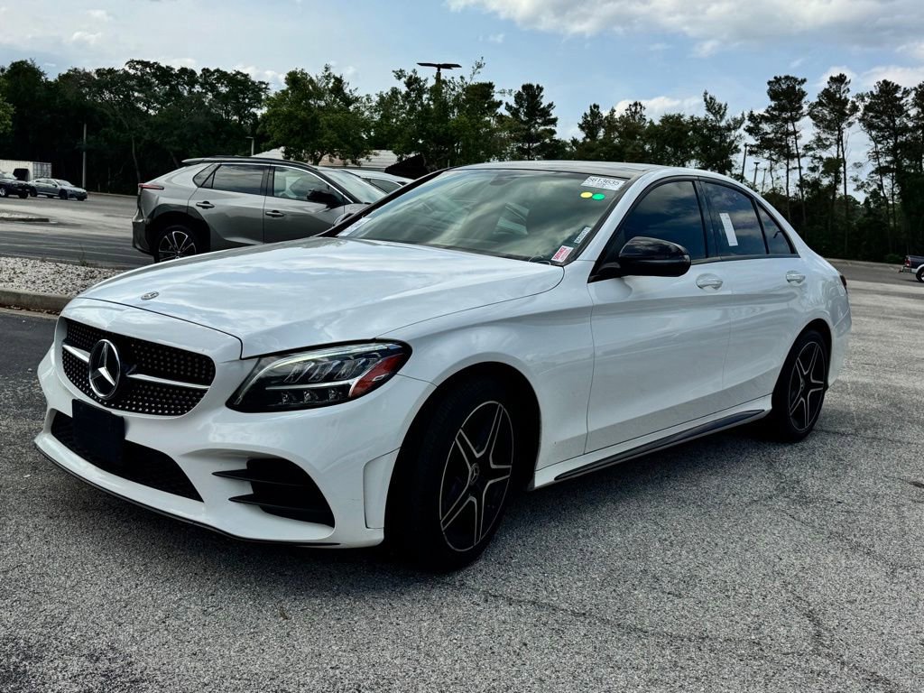 Used 2021 Mercedes-Benz C 300 4MATIC Sedan w/ AMG Line image 3