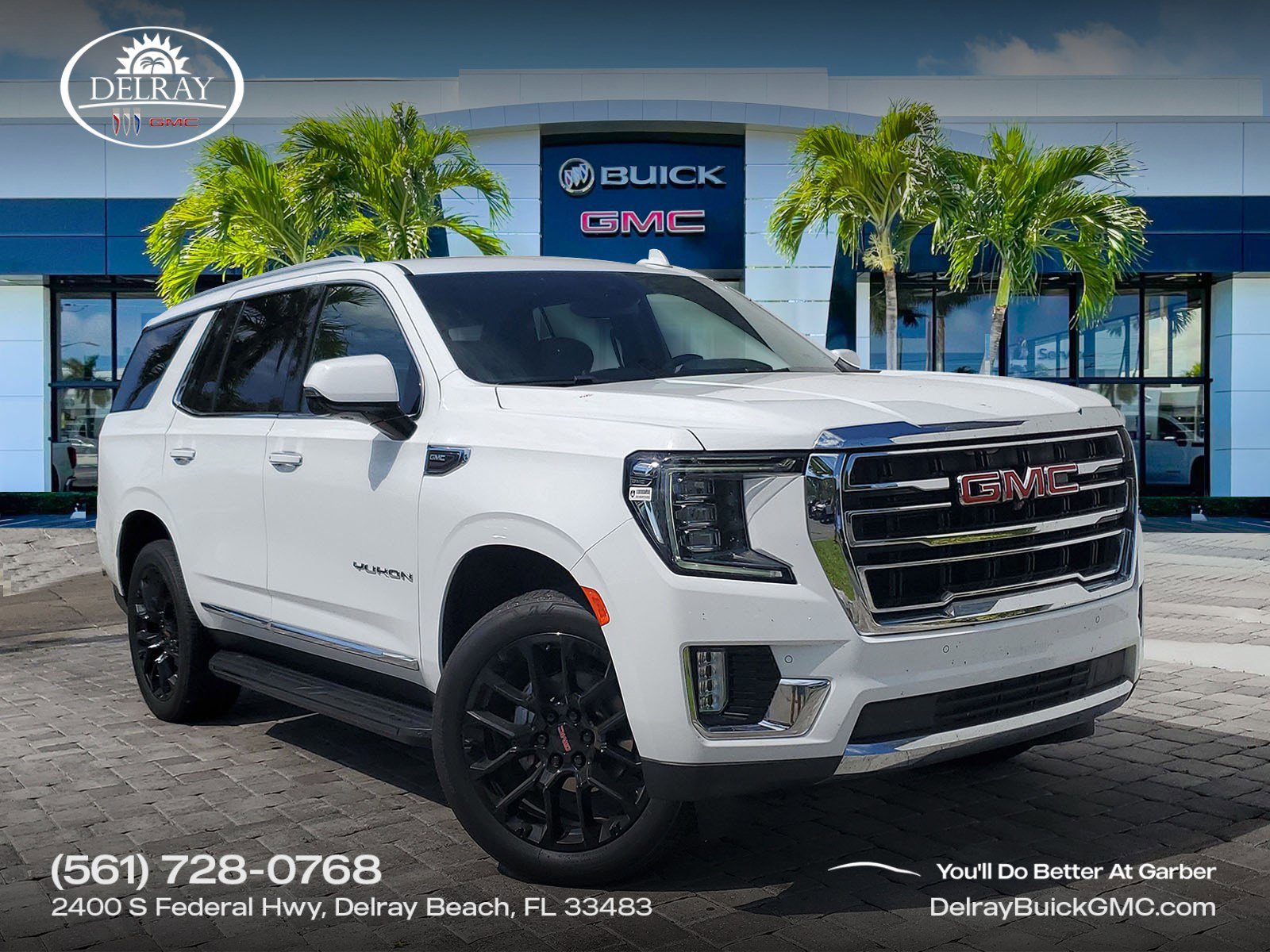 Used 2023 GMC Yukon SLT w/ SLT Premium Package RWD image 1