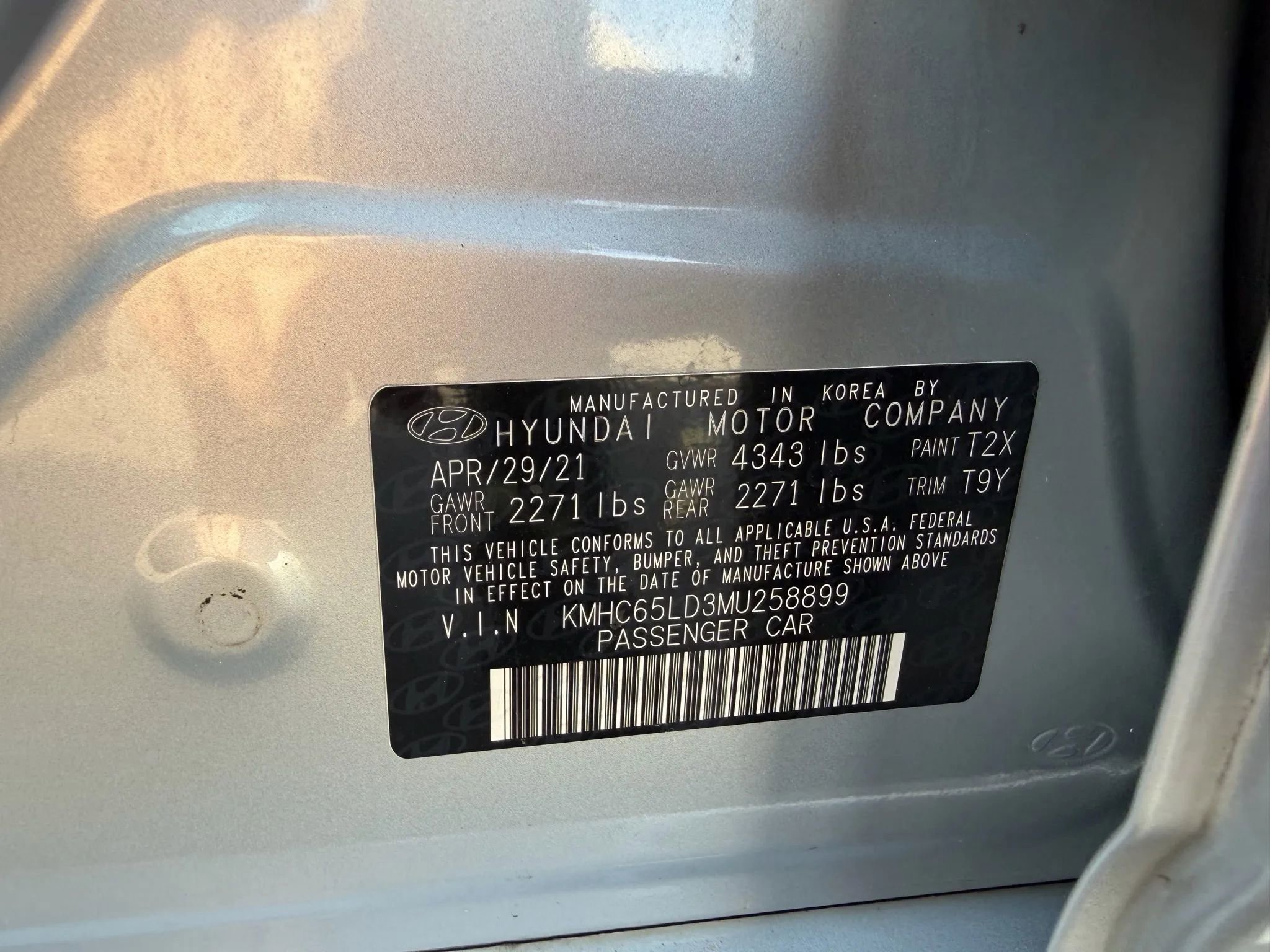 Used 2021 Hyundai Ioniq SE image 32