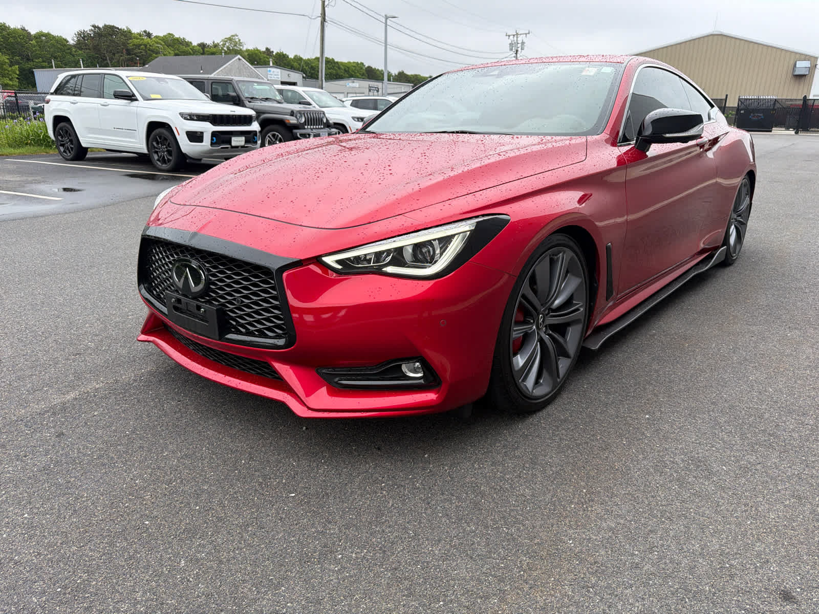 Used 2022 INFINITI Q60 Red Sport 400 w/ Cargo Package AWD/4WD image 6