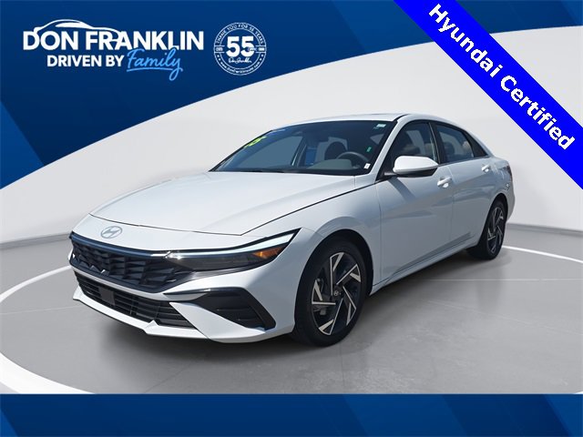 Certified 2025 Hyundai Elantra SEL